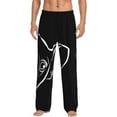 thumbnail image 2 of Lsque French Bulldog Print Men's Pajama Pants, Lounge Pant - Comfortable Home Wear,Elastic Waistband, Stylish Design-Small, 2 of 9