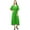 Green, variant on Bimba Women's Rayon Long Kaftan Dress With Pom Pom Designer Chic Maxi Caftan