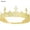 Gold, variant on Men's King Crown Costume Headpiece,Halloween, Cosplay, Birthday Party, Reusable Adjustable Metal Crown(Gold)