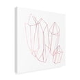 thumbnail image 2 of Trademark Fine Art 'Contour Crystals II' Canvas Art by June Erica Vess, 2 of 3