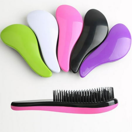 Mini 8 Colors Magic Handle Detangling Tangle Comb Shower Hair Brush Styling Salon Tamer
