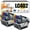 2 set, variant on LC402 Ink Cartridges Compatible for Brother MFCJ5340DW MFCJ6740DW MFCJ6540DW MFCJ6940DW Printers