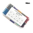 thumbnail image 3 of Scienceny Paquete de 100 cables de circuito Insertar piezas de vehículos multicolores Fusible de coche Alambre Hoja Cable Adaptador Líneas Herramientas de reparación de automóviles, 3 of 6