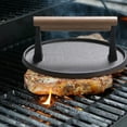 thumbnail image 4 of Mfigree Griddle Accessories for Blackstone, Steak Pressure Meat Plate Barbecue Tool Teppanyaki Plate Squid Pressure Plate, 4 of 6