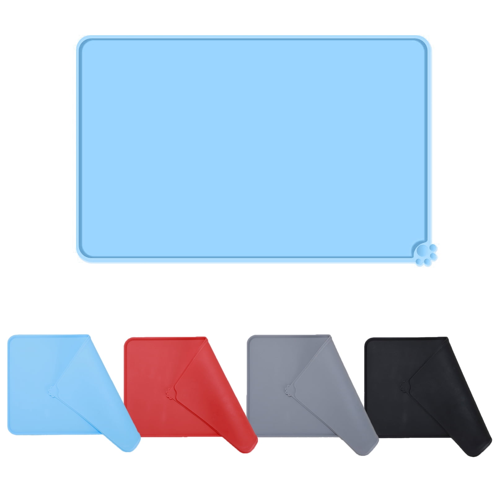 Coloody Silicone Waterproof Pet Feeding Mats for Dogs, Cats & Others