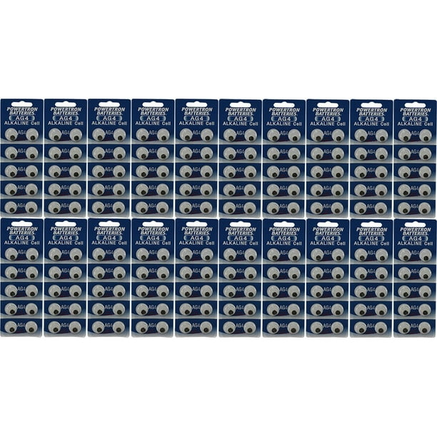 Two Hundred 0 Powertron Button Cell Watch Lr626 Ag4 Batteries Walmart Com Walmart Com