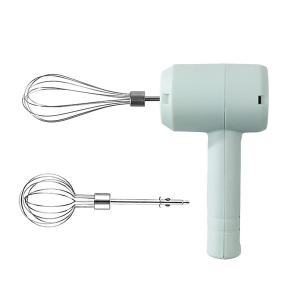 Xihbxyly Batidor de Huevos Inalámbrico Portátil, 3 Velocidades, Carga Usb, Batido y Mezcla Eficientes, Picador Multifuncional, Ayudante de Cocina, Compacto y Fácil de Guardar, Incluye Batidora y Sepa