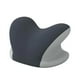 thumbnail image 4 of Almohada cervical de viaje de espuma viscoelástica para escritorio, almohada para siesta, lavable, extraíble gris oscuro, 4 of 9