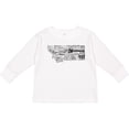thumbnail image 3 of Inktastic Montana State word salad Boys or Girls Long Sleeve Toddler T-Shirt, 3 of 5