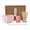Pink, variant on Ceramic matcha set with mouth bowl high-value tea ordering tool Japanese matcha bowl, the perfect gift for gifting