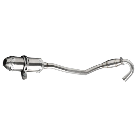 38mm 32mm Racing Motorcycle Exhaust Pipe with Muffler Assembly Clamp Silencer for Dirt Pit Bike KRZ CRF70 CRF70F CRF 70 XR70 110cc 125cc 140cc 150cc 160cc Trail Bikes Motocross