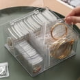 thumbnail image 2 of Caja De Joyería Organizador De Joyas con 60 Piezas Bolsas de Plástico Transparente para Joyas,Joyero de viaje pequeño con Cierre Anti Oxidación para Collares Aretes Anillos y Brazaletes, 2 of 8