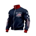thumbnail image 6 of Men's 250th Anniversary Usa Jacket with Full Zip American Flag Patriotic Sweatshirt 250 Year Anniversary Sweatshirts, 6 of 6