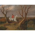 thumbnail image 2 of John Frederick Herring Snr. 14x11 Gold Ornate Wood Frame and Double Matted Museum Art Print Titled - The Suffolk Hunt; Gone Away (1833), 2 of 4