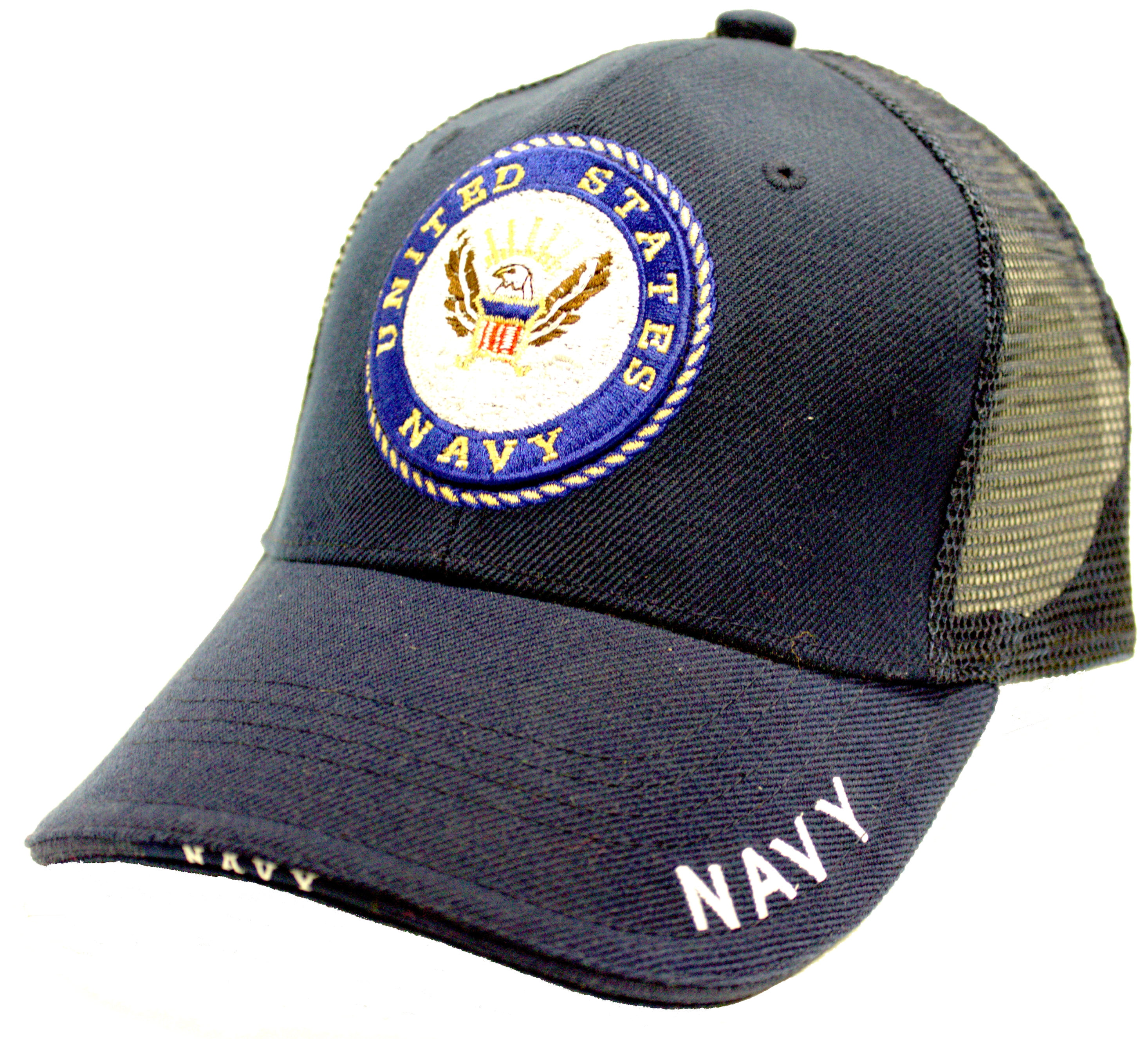 United States Navy Crown Logo Adjustable Hat