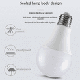 thumbnail image 2 of Bombilla de alta calidad, luz blanca/luz cálida, bombilla LED de bajo consumo superbrillante con tornillo en espiral E27 para uso doméstico, 2 of 5