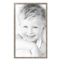 thumbnail image 2 of ArtToFrames 27" x 46" Champagne Pebble Metallic Picture Frame, 27x46 inch Silver Wood Poster Frame (WOM-5258),  Pack, 2 of 7