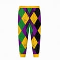 thumbnail image 5 of KPOPLK Toddler Baby Boy Clothes Carnival Print Long Sleeve Sweatshirt Pullover Tops and Jogger Pants Cute Fall Winter Outfit(4-5 Years,), 5 of 7
