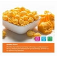 thumbnail image 4 of Popcornopolis Gourmet Popcorn Limited Edition Mini Cone Premium 12 Classic Pack and Exclusive Vinyl Inspirational Sticker! Caramel Corn, Cheddar Cheese, & Kettle Corn!, 4 of 6