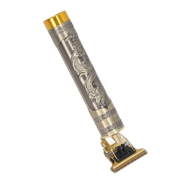 T Lame Coupe-Cheveux, Coupe-Cheveux Professionnel Performance Durable Haute Efficacité Compact pour la Coupe de Cheveux Dragon Modèle Charge Stand, Buddha Modèle Charge Stand, Beau