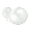 thumbnail image 4 of Shisuyan Ballon Latex Blanc 100 Pcs, 4 of 8
