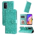 thumbnail image 3 of Funda tipo cartera GANGXUN para OnePlus Nord N200 , diseño girasol, cuero PU, soporte, cierre magnético, tarjetero, 3 of 5