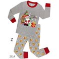 thumbnail image 1 of Pijamas de Navidad para niñas, conjuntos de Pijamas para bebés y niños, ropa de dormir Infantil de 2 piezas, Otoño e Invierno, 1 of 2