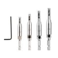 thumbnail image 4 of Door Hinge Drill Bit-4pcs Hex Shank Self-Centering Drill Bit Set Door Window Hinge Hole Puncher Woodworking Tool, 4 of 8