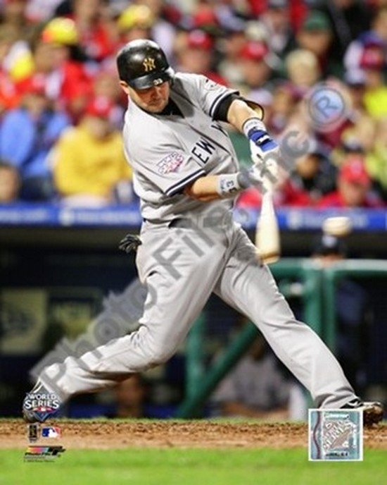Nick Swisher Game three of the 2009 MLB World Series 2 Run Home Run - image 1 of 1