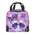 thumbnail image 2 of Anime Insulated Lunch Bag Portable Tote Bag Cute Kawaii Lunch Cooler Bags, 2 of 9
