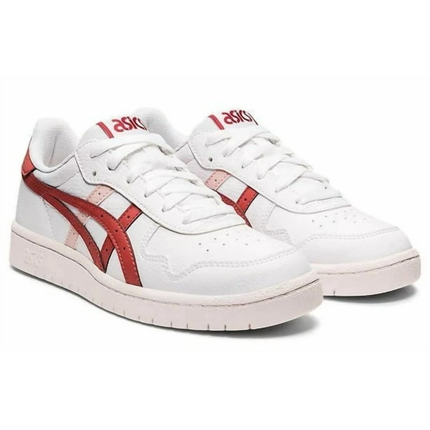 Asics Japan S 1202A118-111 Sneakers Women 8.5 White Red Lifestyle Shoes gbnc1032