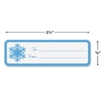 thumbnail image 3 of Current Winter Snowflake Christmas Rolled To/From Labels (5 Designs) - Set of 125, Self-Adhesive, Christmas Gift Presentation, Holiday, Celebration, 3 of 4