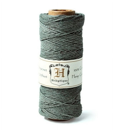 UPC: 0091037333308 | Hemptique Hemp Cord Spool  20 lb.  Gray