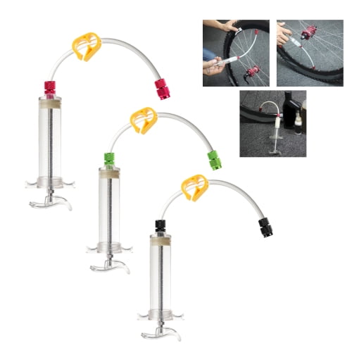 Cycling Sealant Injector Syringe Low Resistance Reusable Accessory Schrader Presta Valve Bike