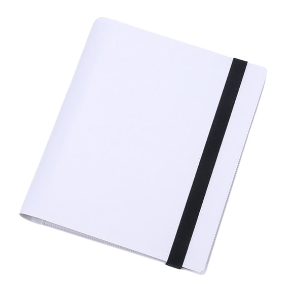 Seitruly Álbum de tarjetas con estilo para conservar momentos preciosos Fotos de bodas y bebés Álbum de postales de PVC Accesorios de cámara y óptica blanco 3 pulgadas 360