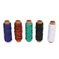thumbnail image 2 of 15pcs Waxed Thread 15 Colors 50 Meters Length DIY Making Leather Wax Coated Sewing Thread for Handwork Crafts, 2 of 4