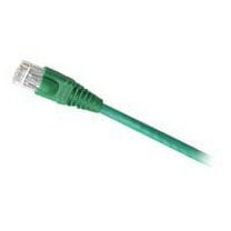 Leviton GigaMax 5e Standard - Patch cable - RJ-45 (M) to RJ-45 (M) - 3 ft - UTP - CAT 5e - green