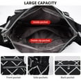 thumbnail image 5 of KXF Multi Pockets Waterproof Nylon Crossboby Bag for Women Roomy Tote Travel Shoulder Bag Handbag Purse, 5 of 7
