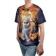 thumbnail image 4 of Mummy Persian Happy Halloween with Pumpkins Bats Spooky Fun All Over Print 3D Shirt Unisex Merch Cat Lover Kitten Owner Gifts - 00019, 4 of 6
