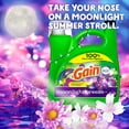 thumbnail image 5 of Gain Liquid Laundry Detergent, Moonlight Breeze Scent, 194 fl oz, 134 loads, 5 of 13