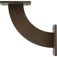 thumbnail image 4 of Ekena Millwork 2"W x 7"D x 7"H Bradford Steel Bracket, Hammered Brown, 4 of 11