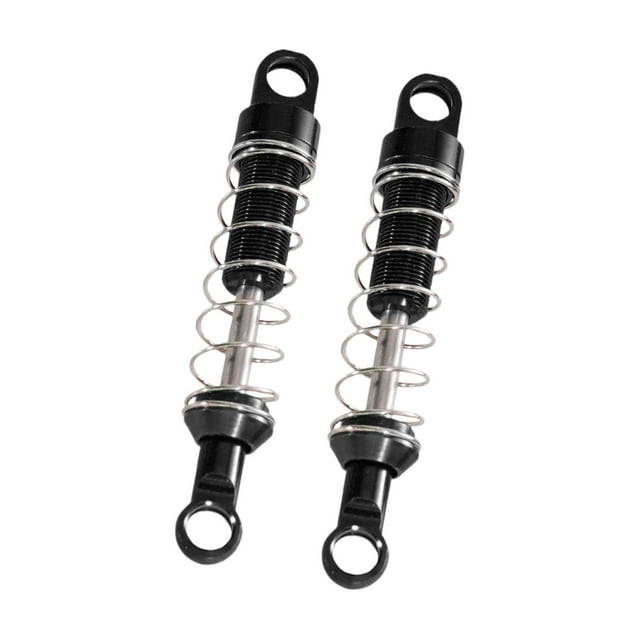 bedienty RC Car Shock Absorber Spare Parts RC MN168 set for Model 1:12 MN99S Replaces red Car 1 1 pair black Length 60mm