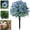 Blue, variant on 23.6in Artificial Violets,The Flowers Have A Diameter of 1.57 Inches and Come with Ground Stakes; They Are UV-resistant and Waterproof, Suitable for Both Indoor and Outdoor Use.