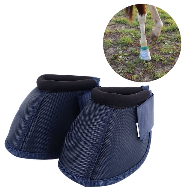 Bottes de Cheval en Tissu Oxford de Qualité Supérieure, Durables et Confortables, Sabot, Empêche les Blessures, Conception Anti-Rotation, Crochet et Fixation, Équipement Équestre Pratique, pour Cheval