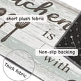 thumbnail image 3 of Farmhouse Kitchen Mats for Floor Non Slip Kitchen Sink Floor Mats Washable Kitchen Mats Sets2 Pieces Anti Fatigue Kitchen Rugs with Sayings for Home Office Bathroom Entryway Decoration, 3 of 6