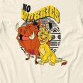thumbnail image 3 of Disney Lion King Men's No Worries Group Tribal Circle T-Shirt (Natural, S-XXXL), 3 of 4