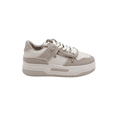 thumbnail image 1 of Tenis Sneakers agujeta sport Casual para Mujer Liliana Shoes Timothy1 Beige, 1 of 4