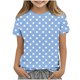 thumbnail image 1 of Camisetas de Manga Larga para Niños de Moda de Color Sólido Cuello Redondo Sueltas Y Casuales para Uso Diario, Interior, Regreso a Casa, Fiestas Y Fotografía, 1 of 5
