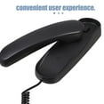 thumbnail image 4 of LEEYNEER Vintage Telephone Model Black PP Plastic Wall Mounted Phone  Hotel Use 1Pcs, 4 of 7