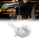 thumbnail image 2 of Mezcle y filtre bebidas con el colador de hielo de acero inoxidable de precisión para cocteleras de barman profesional, 2 of 8